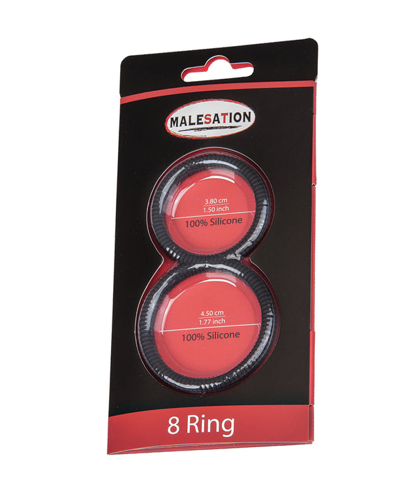 Malesation 8 Cock & Ball Ring