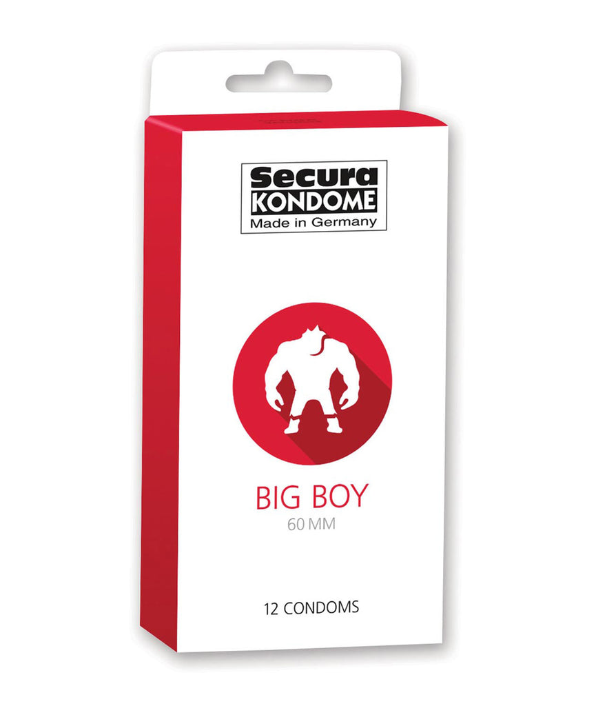 Secura Big Boy 60mm Condoms (12 Pack)