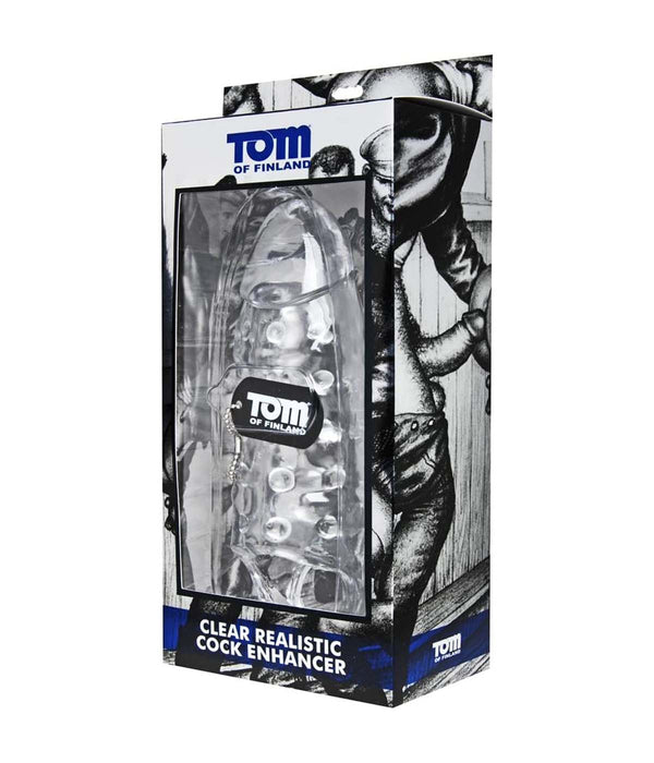 Tom Of Finland Clear Realistic Cock Enhancer